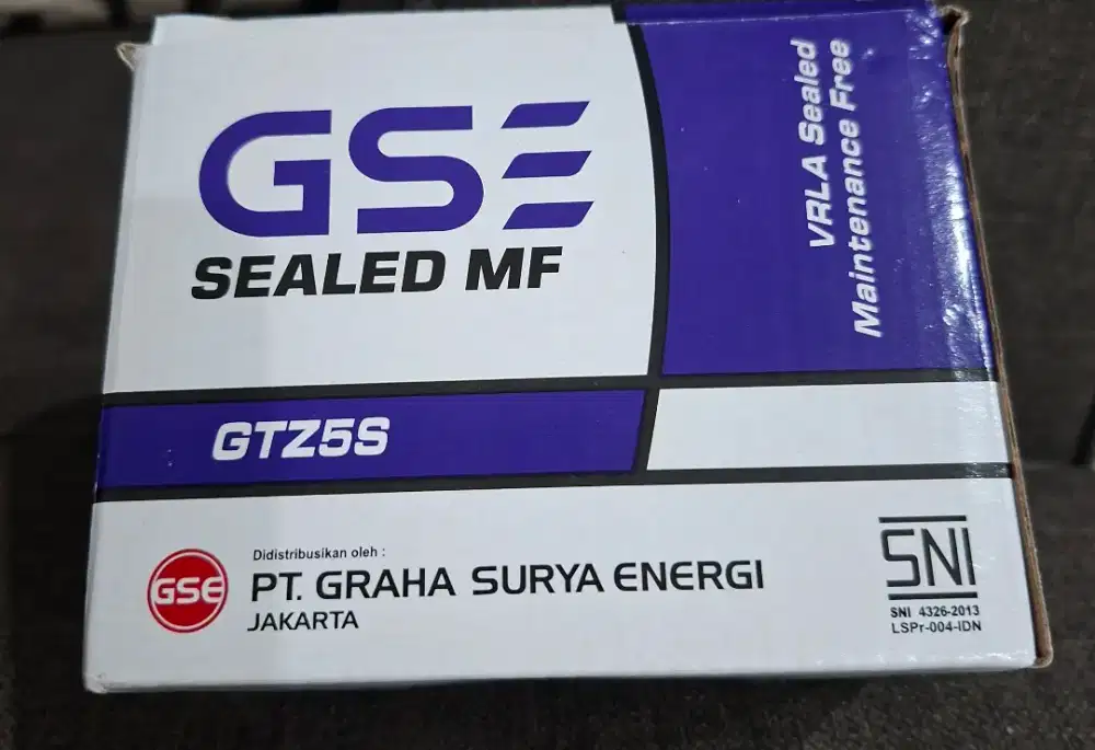 Aki motor GS ASTRA MF GTZ5S (Vario 110, beat, mio, scoopy dll)