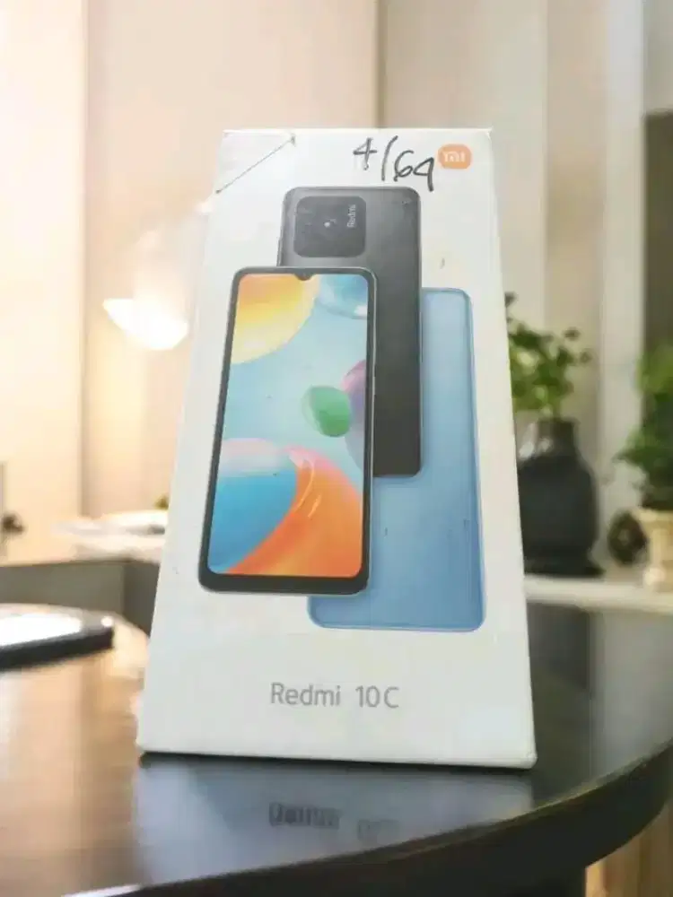Redmi 10c ram 4+/64 mulus segel FULLDUS ORI