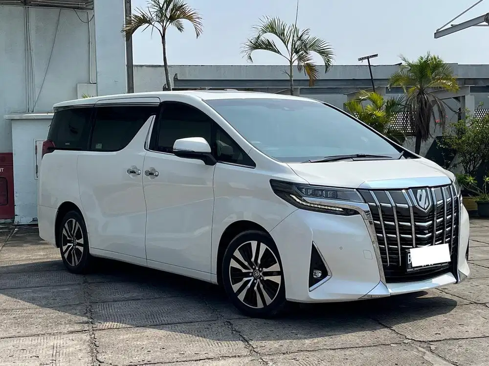 KM 34RB LOW !! TOYOTA ALPHARD G 2.5 ATPM 2021 AT MDL 2022/2023
