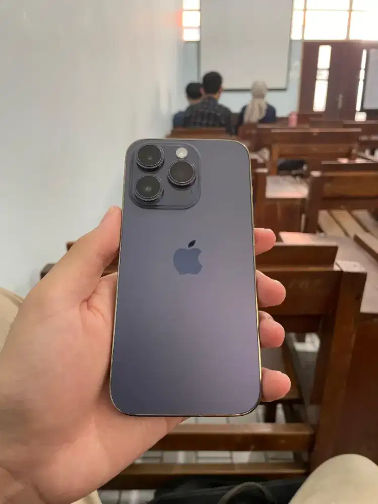 iPhone 14 Pro 128GB Deep Purple IMEI RESMI BEACUKAI ANTI BLOKIR MURAH