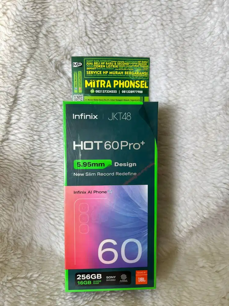 INFINIX HOT 60 PRO PLUS 8/256 NEW SEGEL TERMURAH