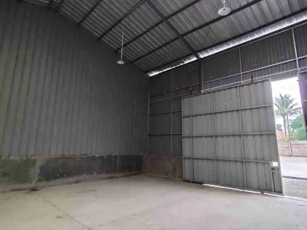 Di sewakan gudang siap huni murah di legok Tangerang