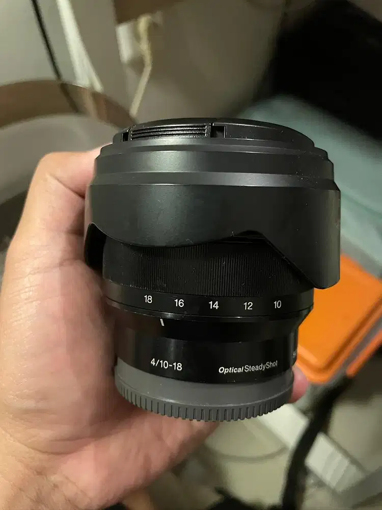 Lensa Sony 10-18 mm f4 Second Lengkap Box