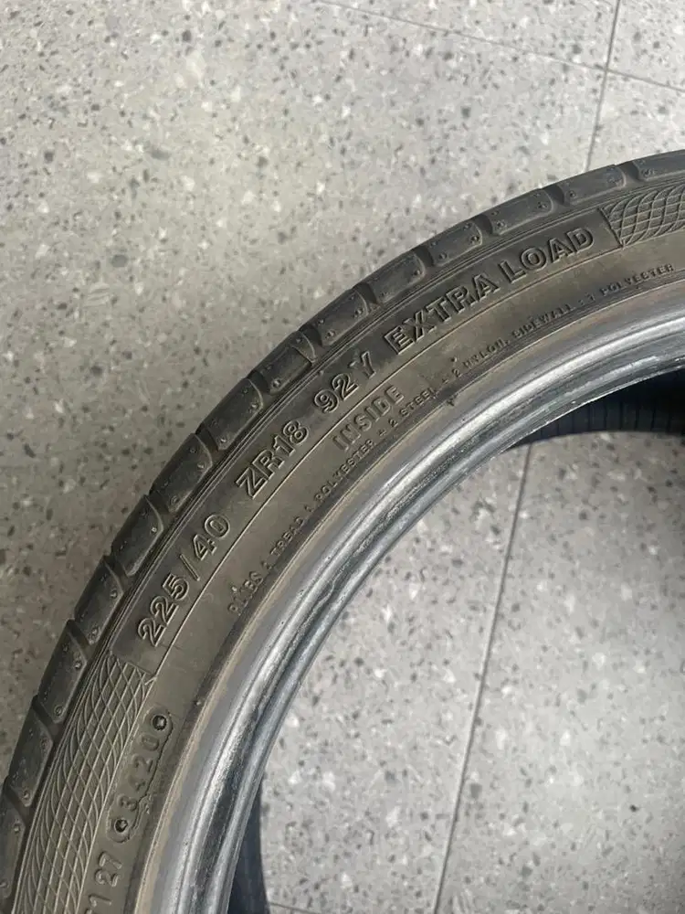 Ban Accelera phi 225/40 R18 2020 4pcs 85%