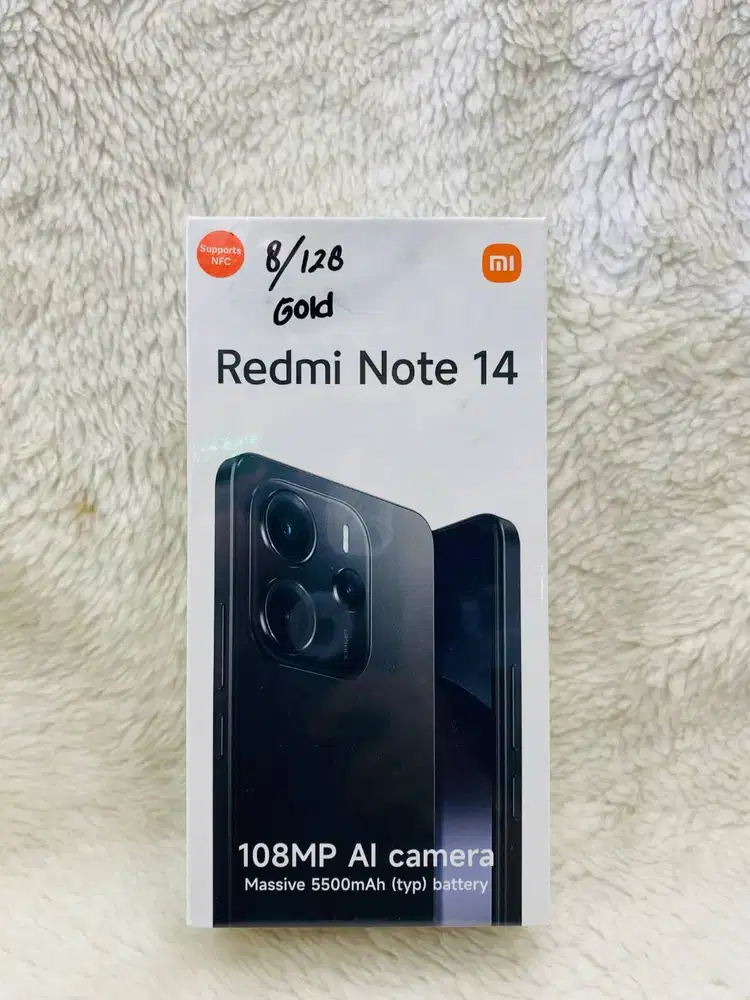 REDMI NOTE 14 8/128 NEW SEGEL RESMI