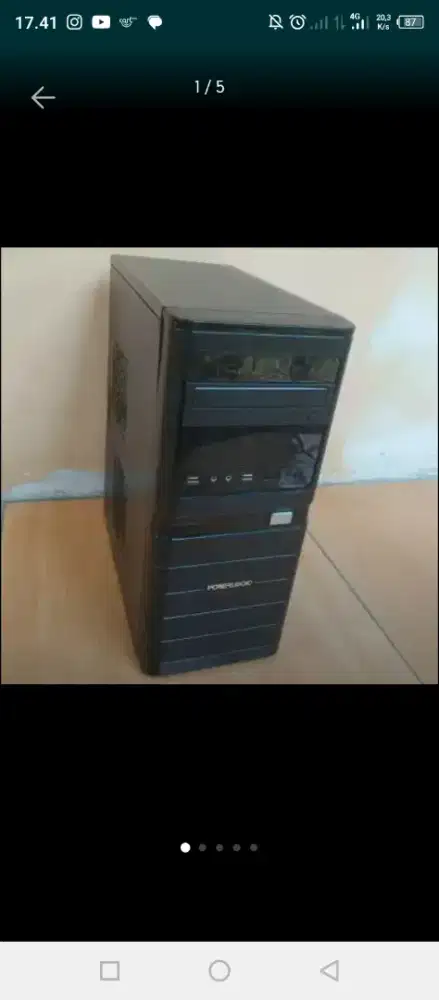 Core i5 hdd 1 tera vga 4gb