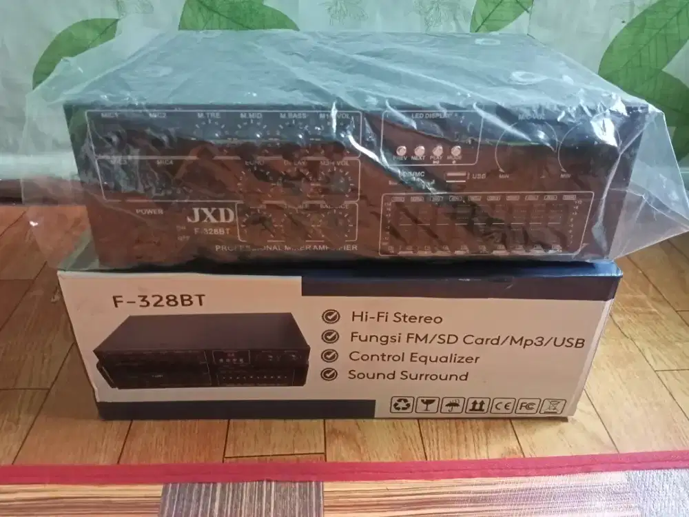 AMPLIFIER BLUETOOTH JXD F328BT Theater Karaoeke H-FI STEREO