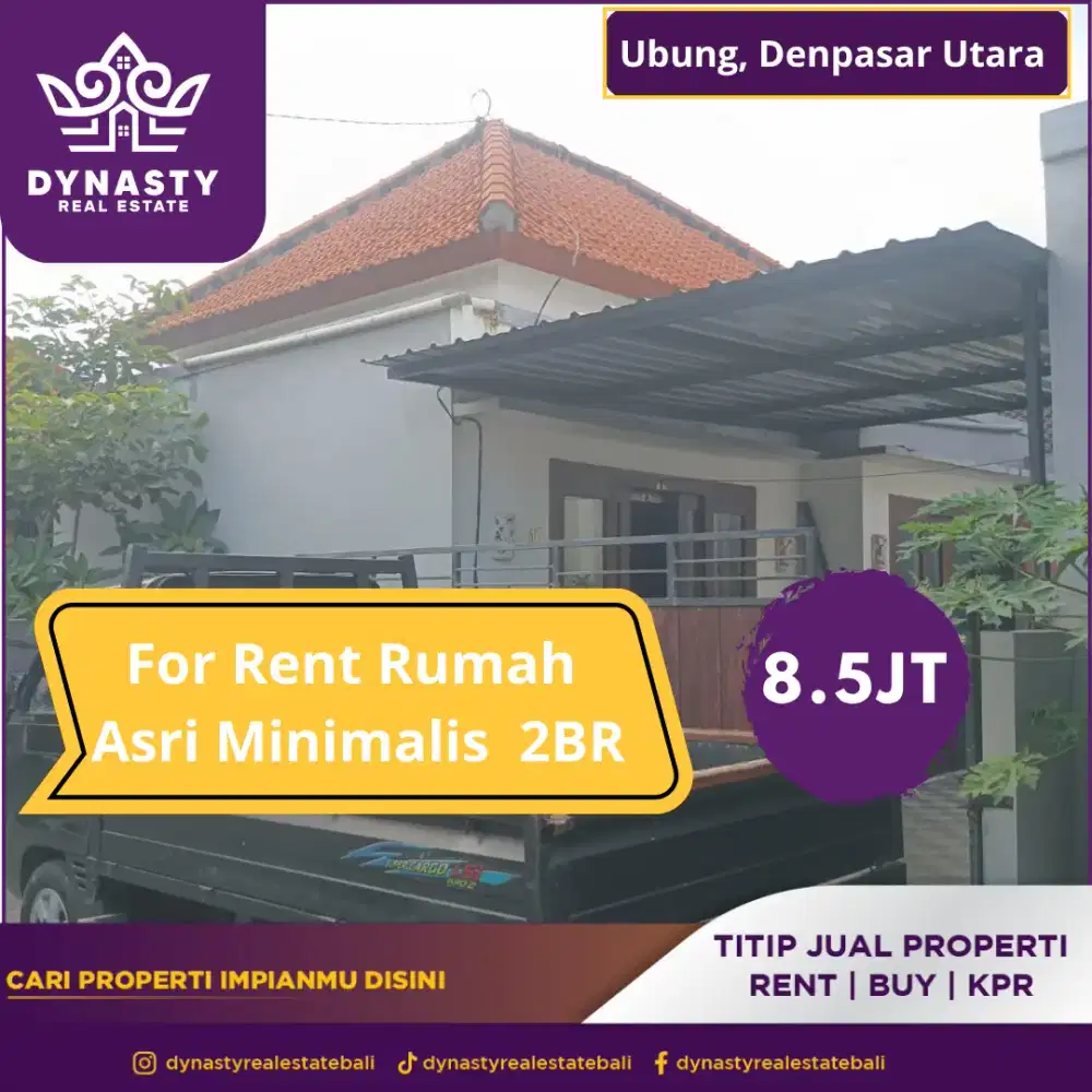 Disewakan Rumah di ubung Denpasar barat
