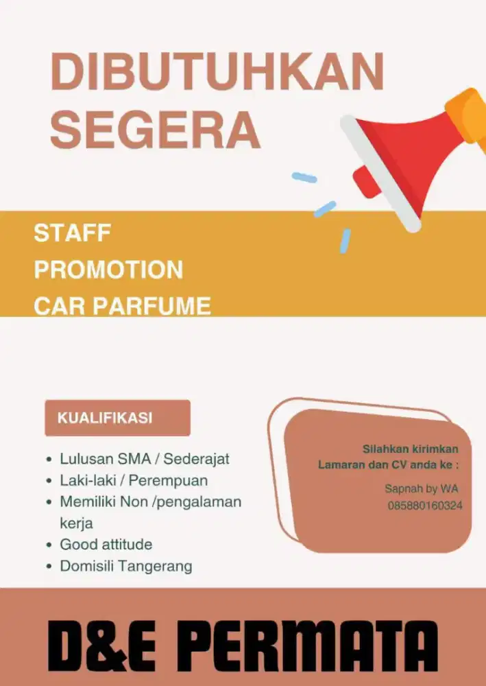 D&E fregreance farpum mobil