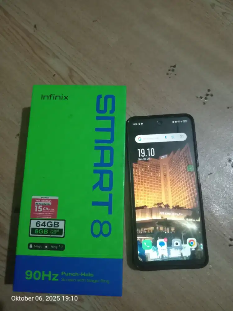 Infinix Smart 8 ram 3+3/64