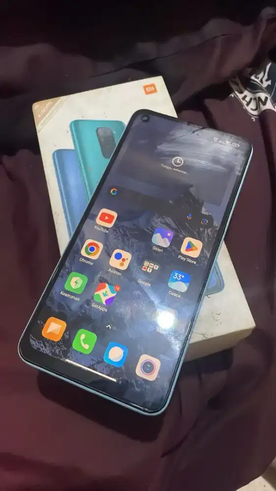 jual redmi note 9 ram 6+2/128 gb