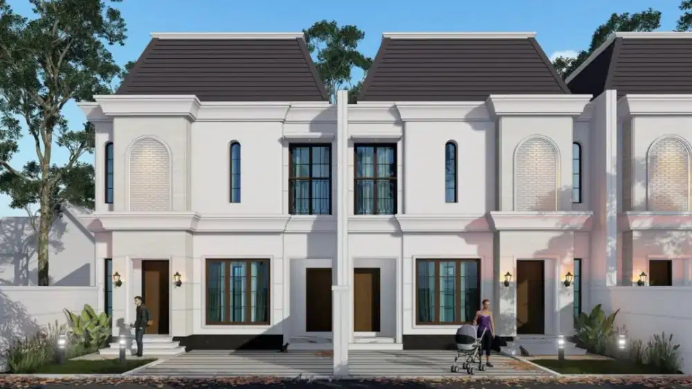 ARTI RESIDENCE 2 LANTAI JALAN STM MODEL EROPA