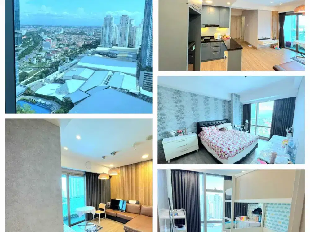 Sewa La riz 2 BR Pakuwon Mall dkt La viz Anderson Benson Waterplace