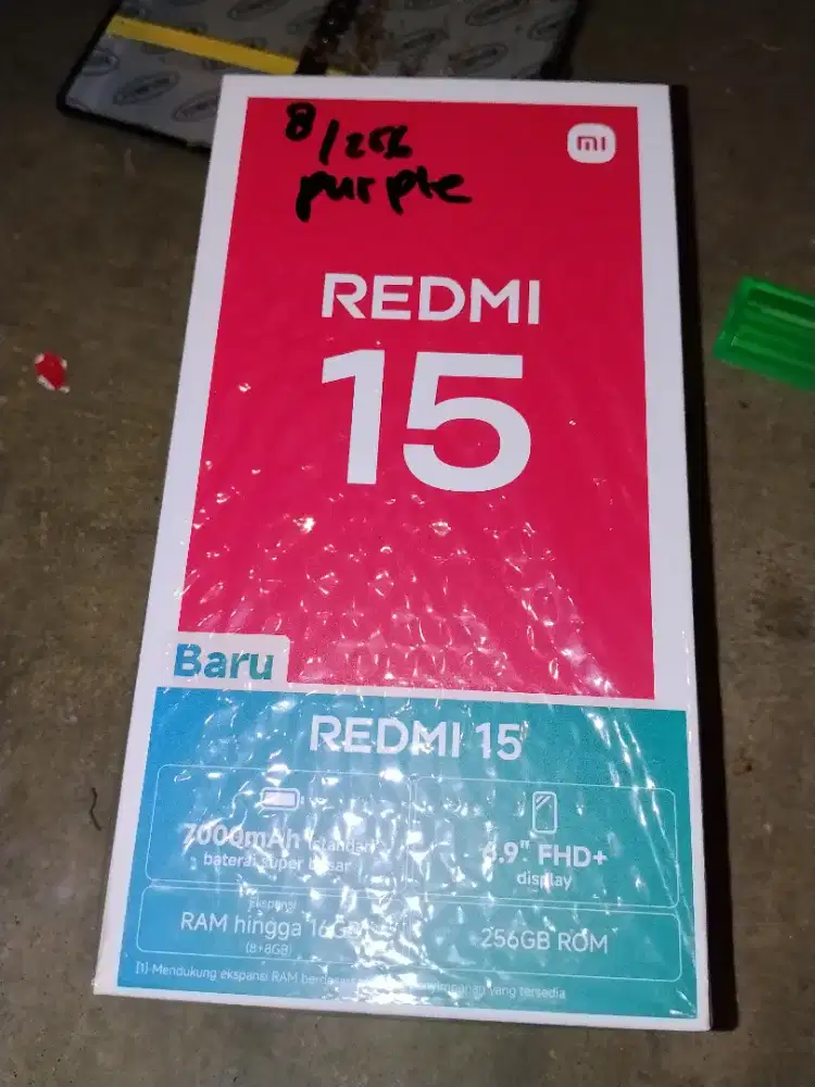 Redmi 15 8/256gb purple