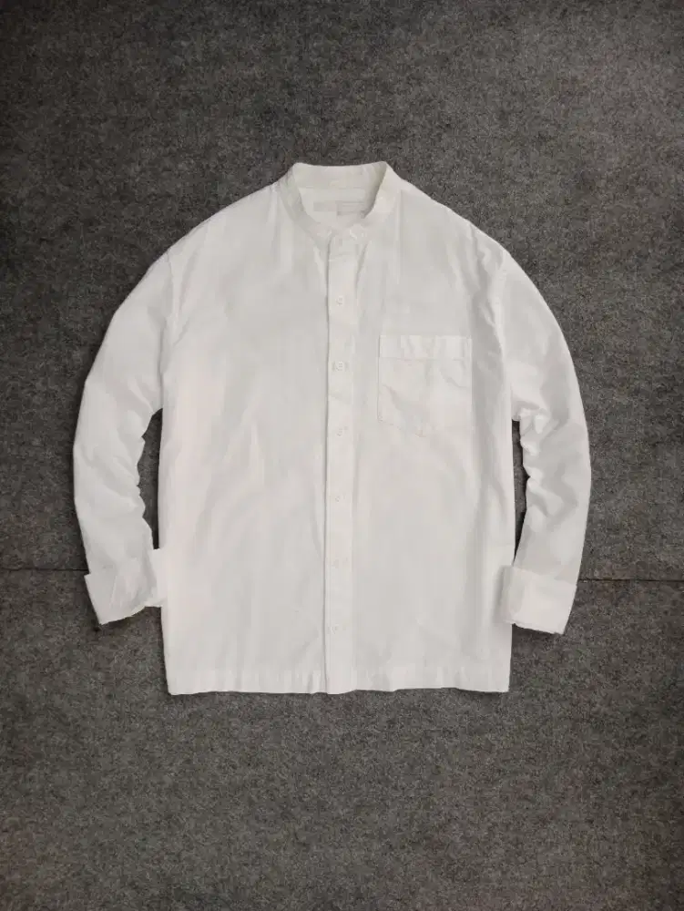 Kemeja sanghai putih size L lokal