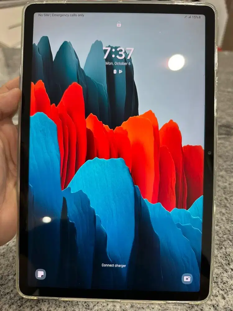 samsung tab s7 4g 128 giga komplit