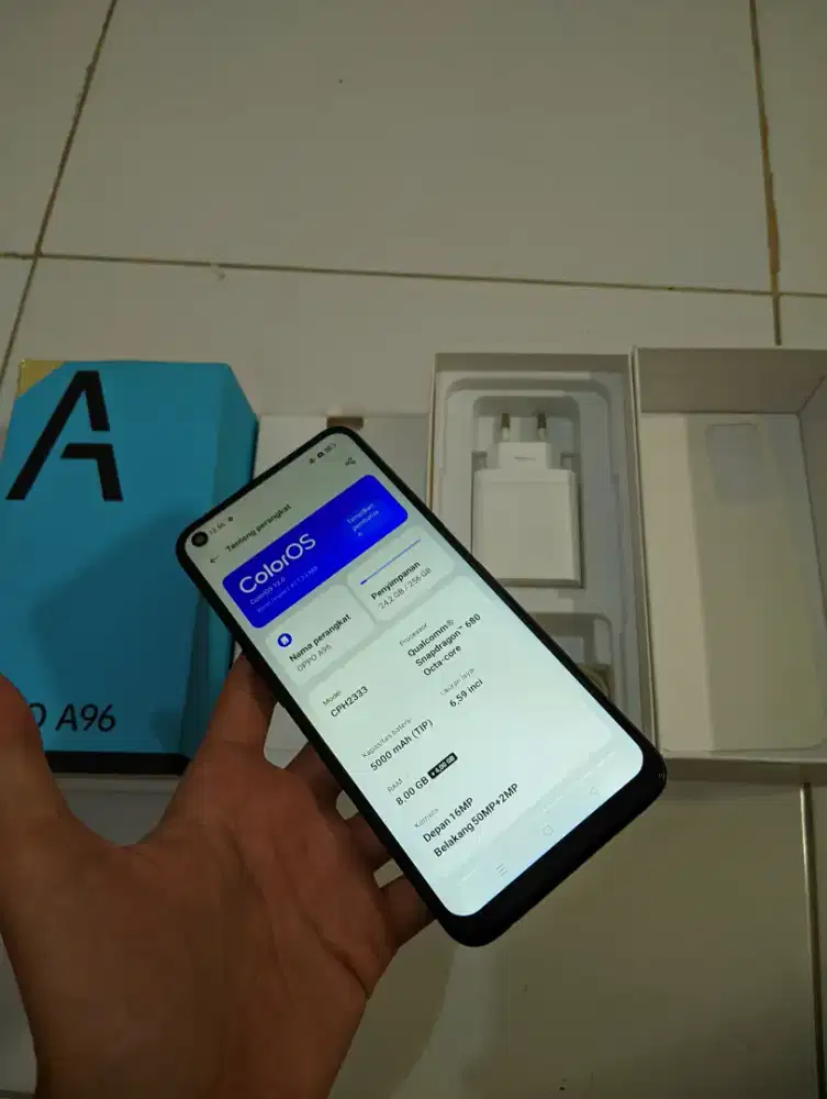 OPPO A96 RAM 8/256GB