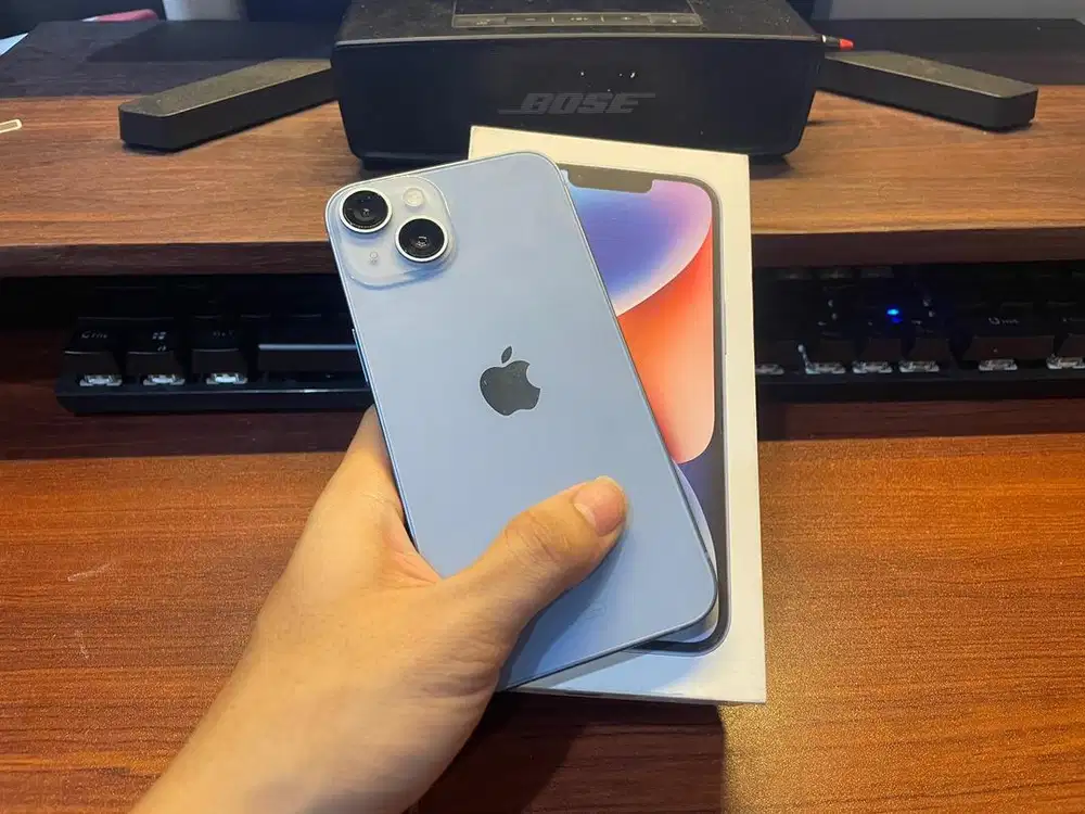 IPHONE 14 128GB IBOX FULLSET GARANSI ON