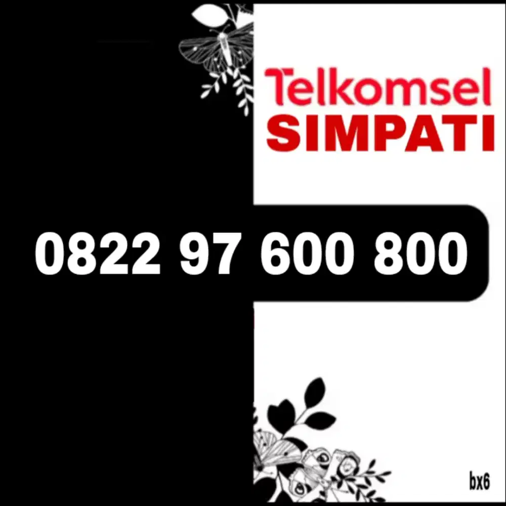 Nomor cantik telkomsel simpati 600 800 rapih