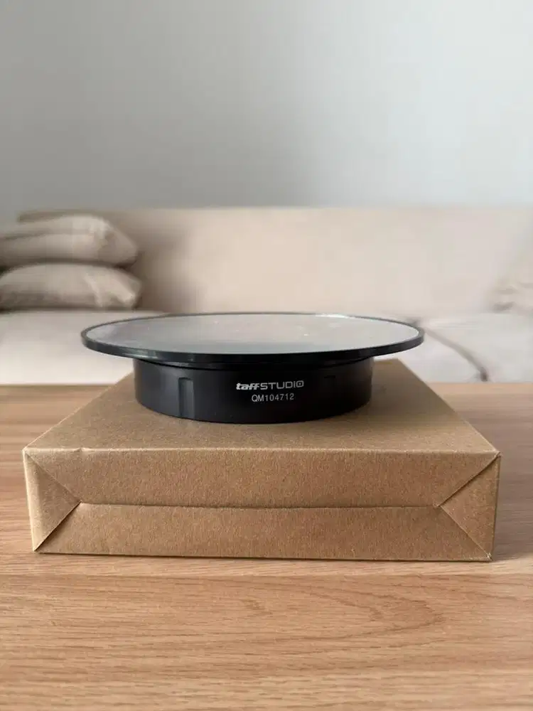 TaffSTUDIO Alas Putar Fotografi Mirror Rotating 360 Turntable