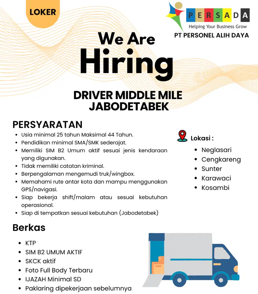 DRIVER WINGBOX B2 UMUM EKSPEDISI SPX