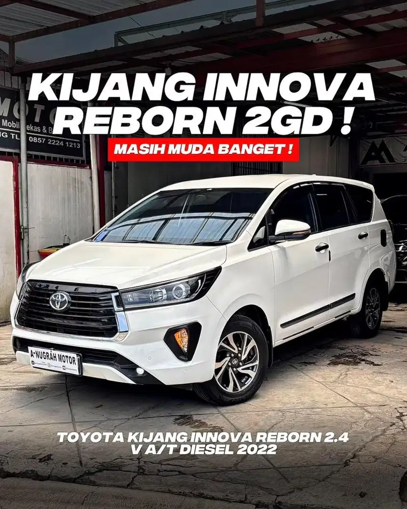 LOW KILOMETER || Toyota INNOVA REBORN V MATIC DIESEL 2022 || ANM