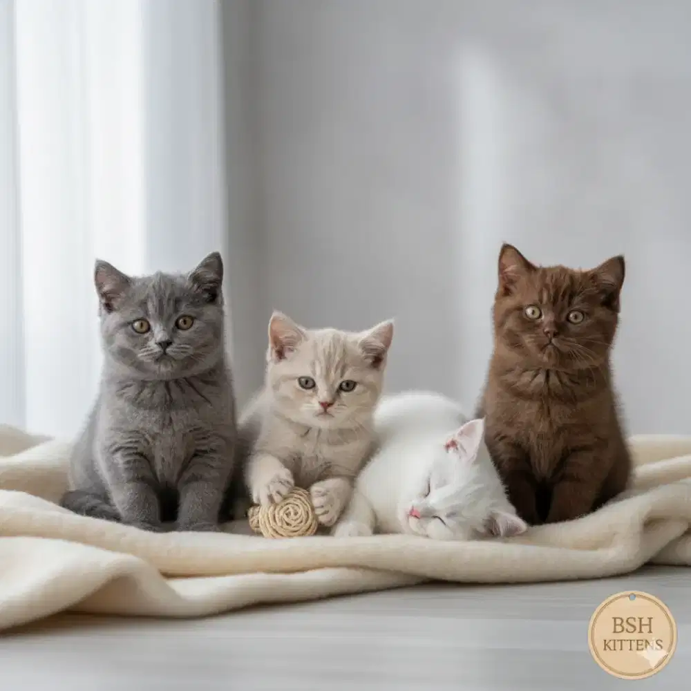 Kucing British Shorthair (BAYI/Kitten)
