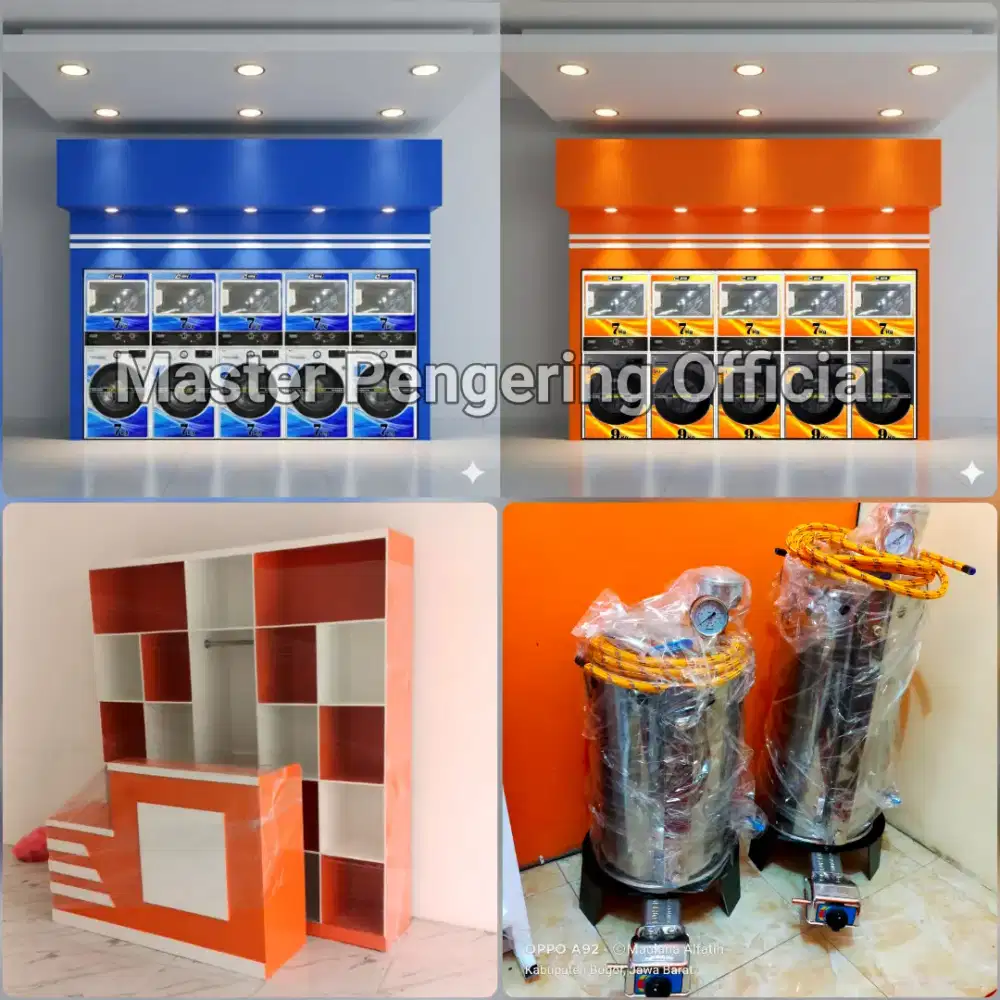 [MESIN LAUNDRY] Paket Lengkap Usaha Laundry