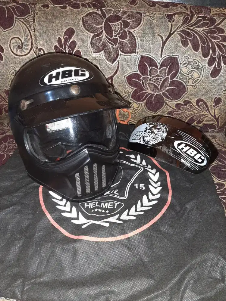 Helm Cakil Black Doff