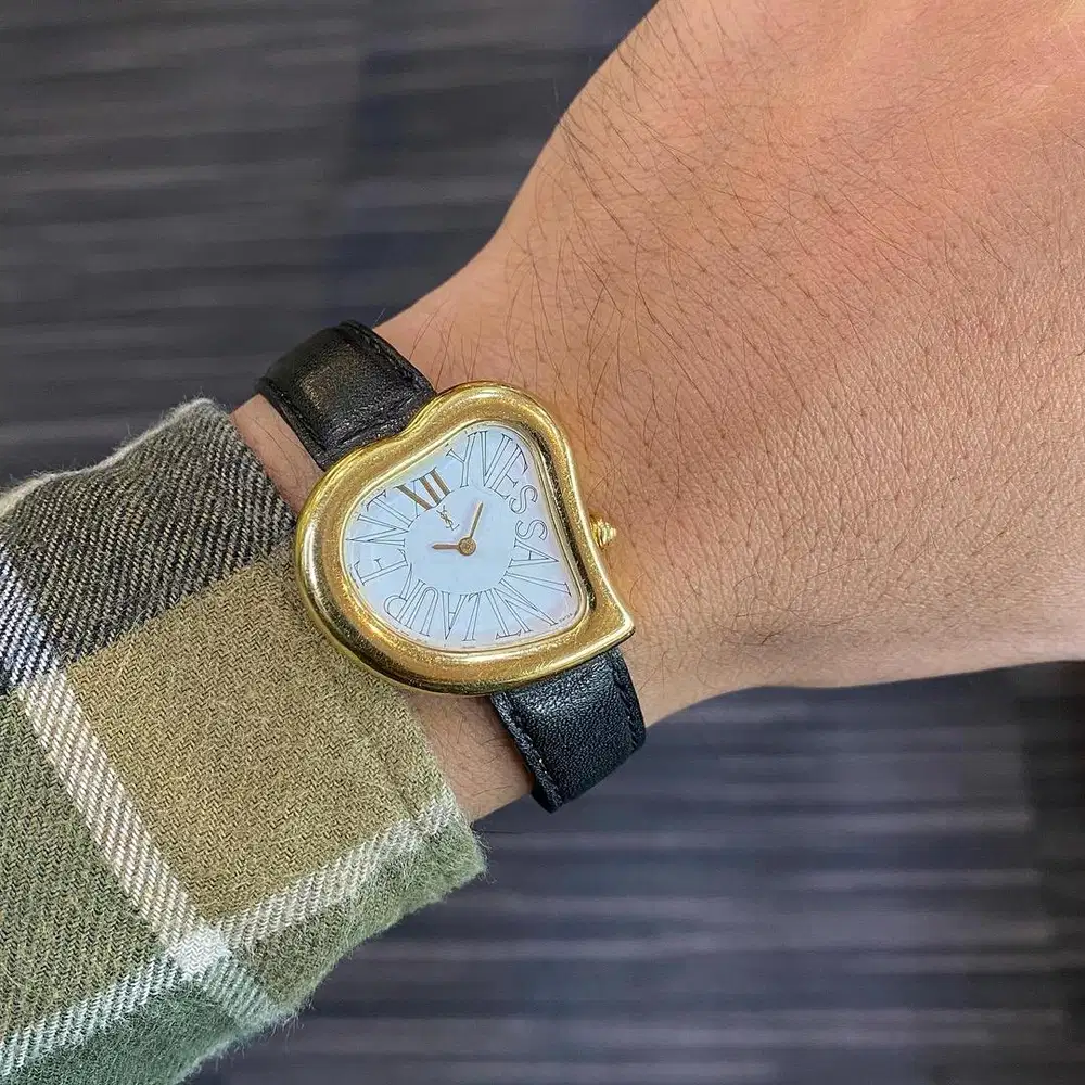 Yves Saint Laurent YSL Heart Quartz Swiss Made