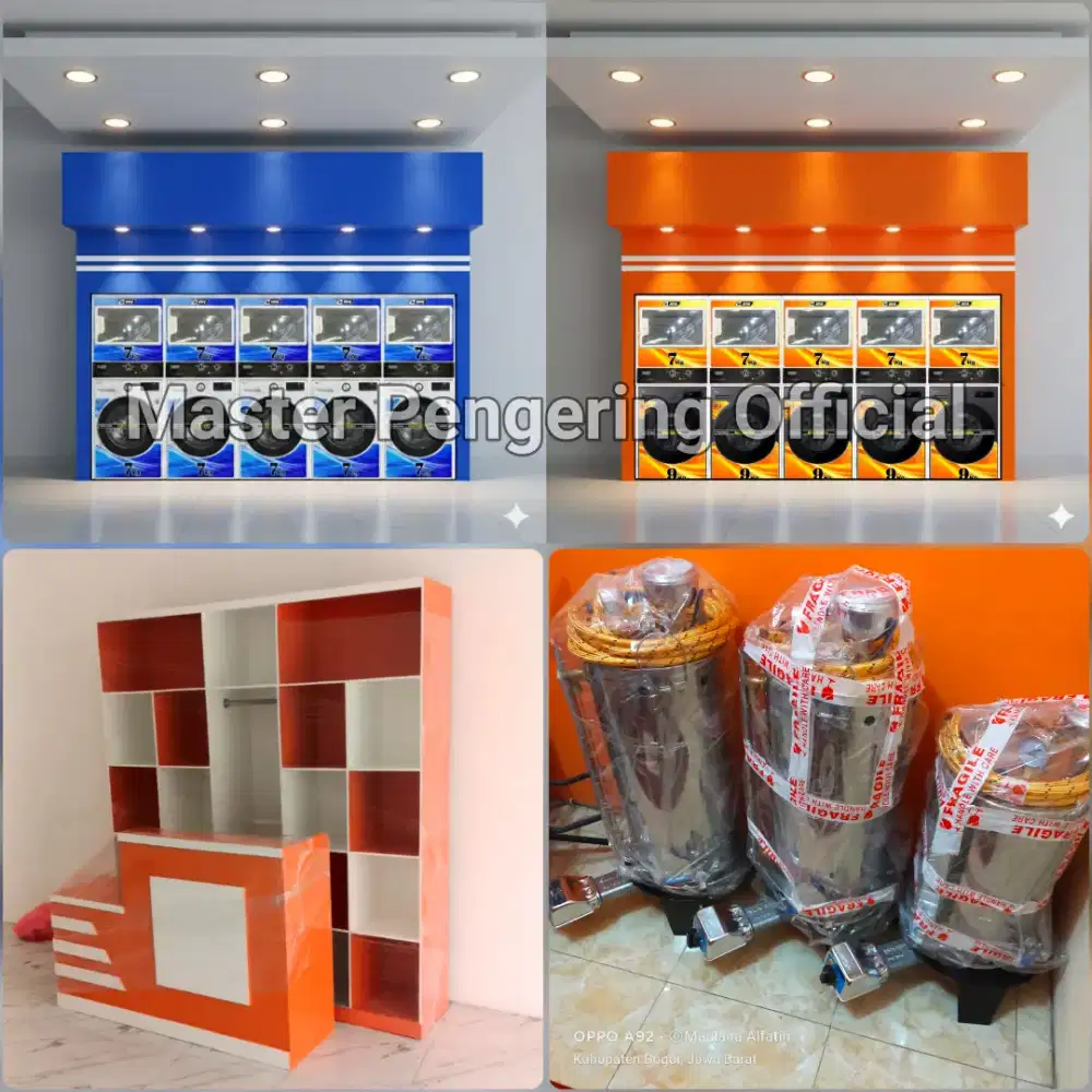 [Mesin Laundry / Paket Lengkap Usaha Laundry]