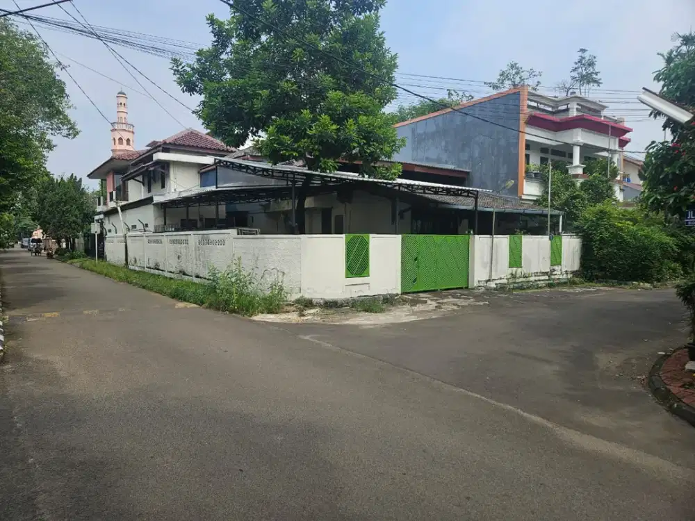 Rumah Hoek 1.5lt di Pondok Jaya Bintaro, Hanya 10 Menit ke Tol Pondok Aren