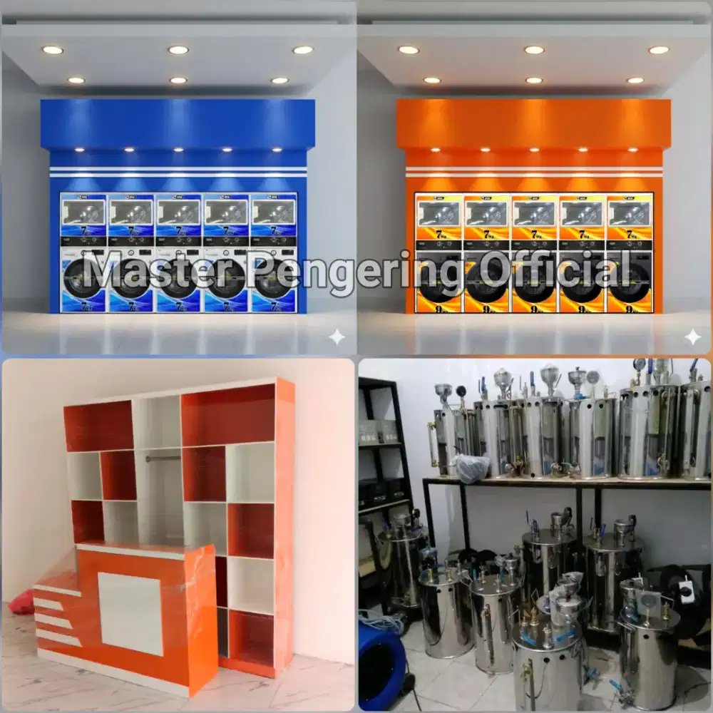 Mesin laundry - Paket Lengkap Usaha Laundry