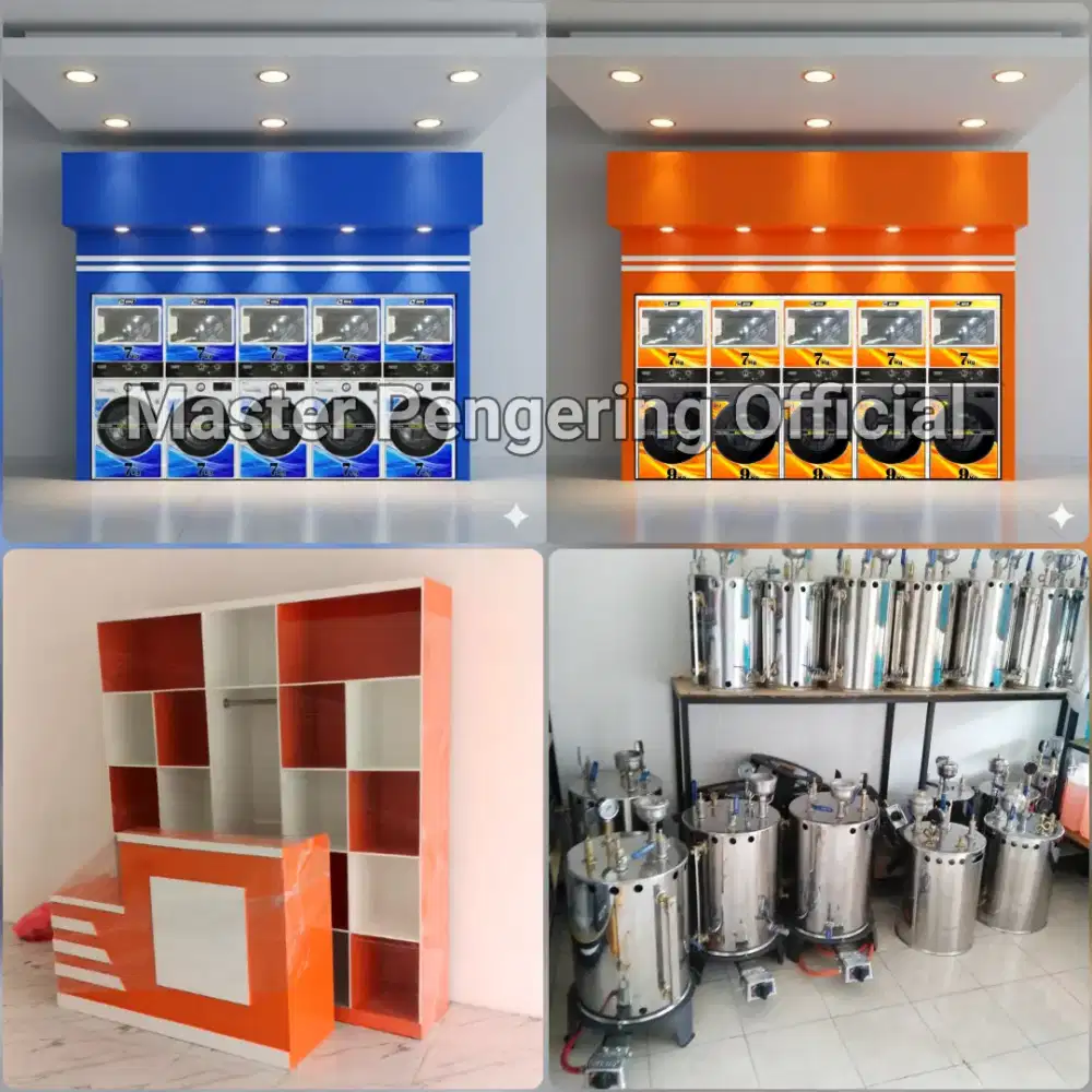 [Mesin Laundry] Paket Lengkap Usaha Laundry
