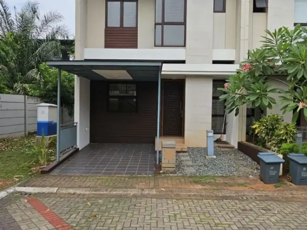 Rumah Hoek 2 lantai Siap Huni di Cluster Askara Vanya Park Bsd