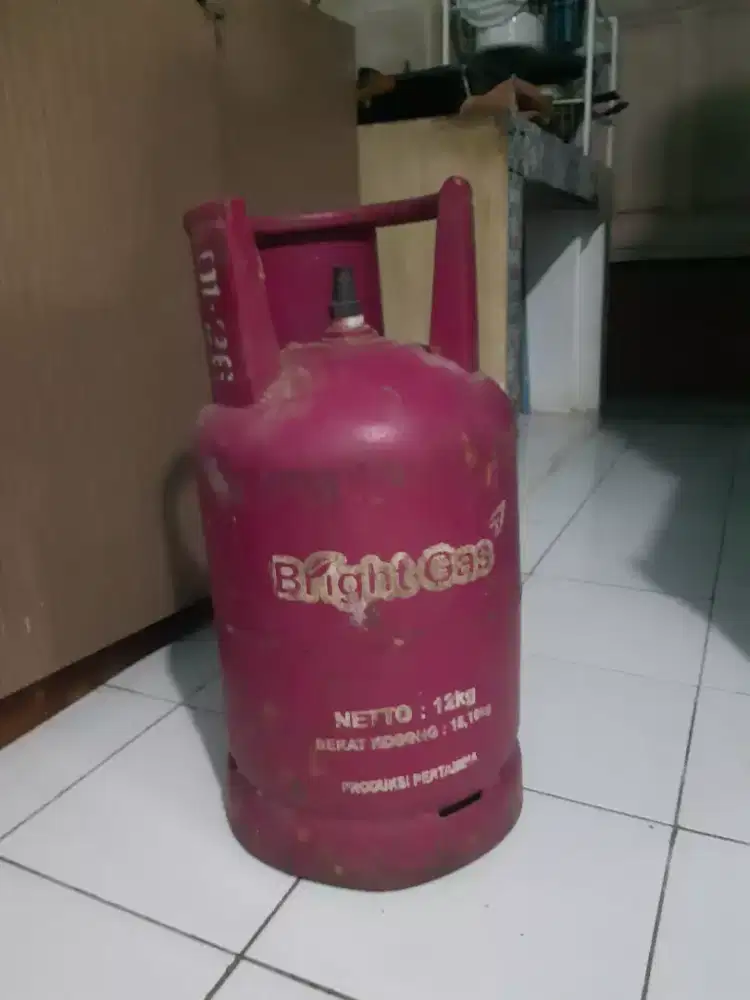 Tabung bright gas 12kg pink