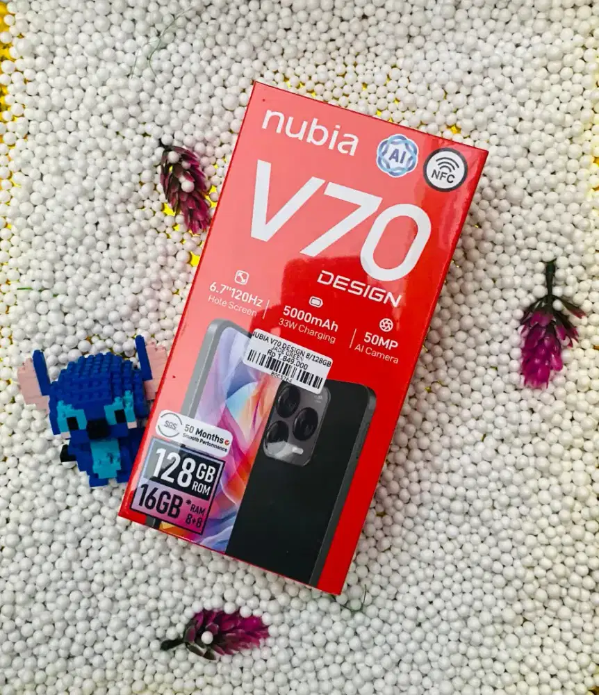 READY ZTE NUBIA V70 DESIGN GRATIS ONGKIR