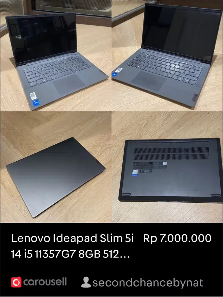 Lenovo Ideapad Slim 5i 14 i5 11357G7 8GB 512ssd MX450 2GB OHS IPS - 3S