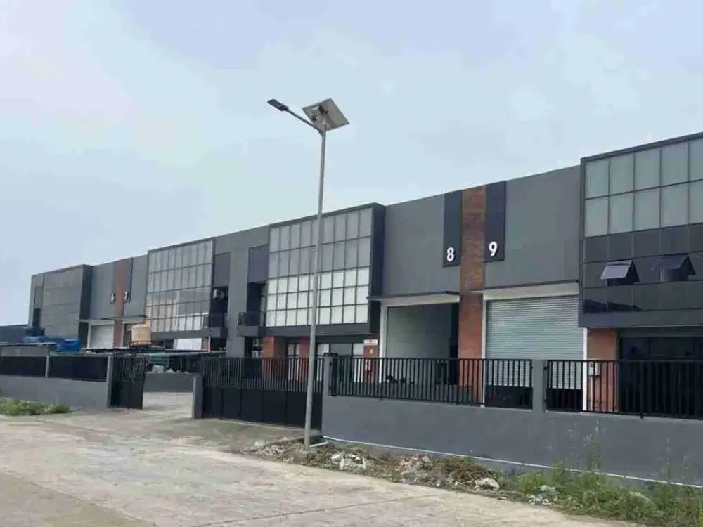 Di sewakan gudang rapi siap pakai multi guna pergudangan legok