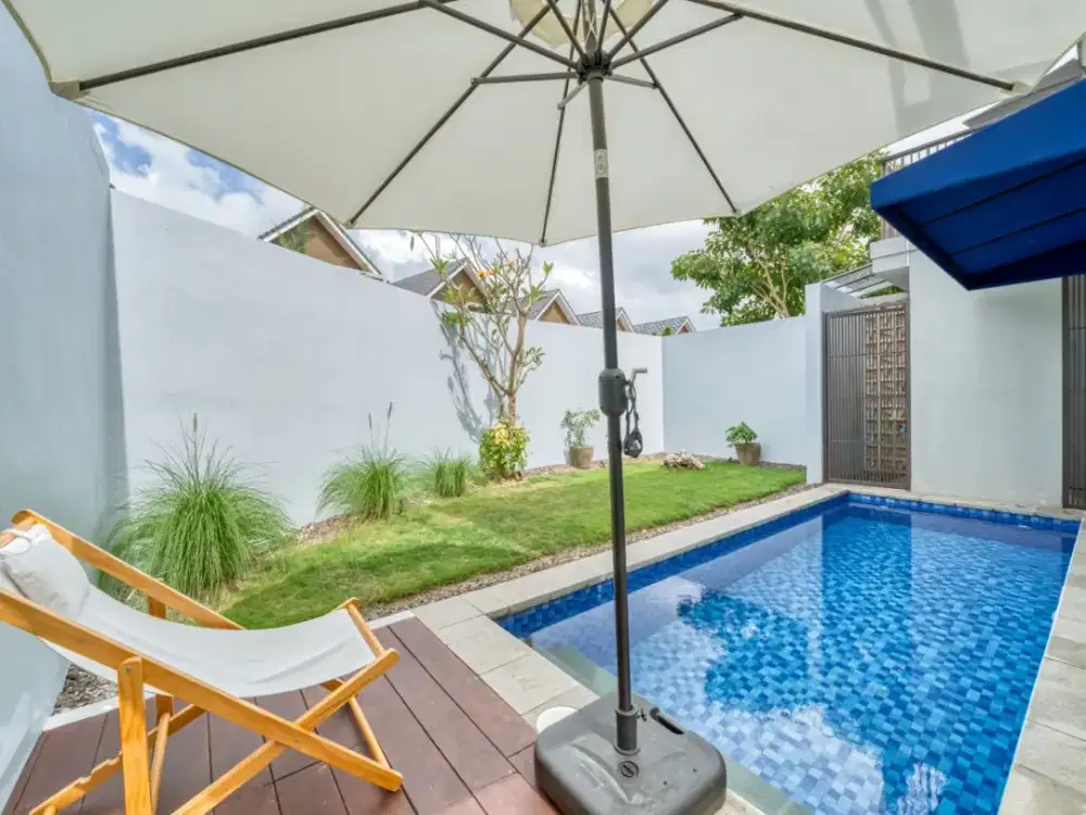 FOR RENT HUNIAN FURNIHSED PRIVAT POOL KAWASAN CLUSTER JIMBARAN