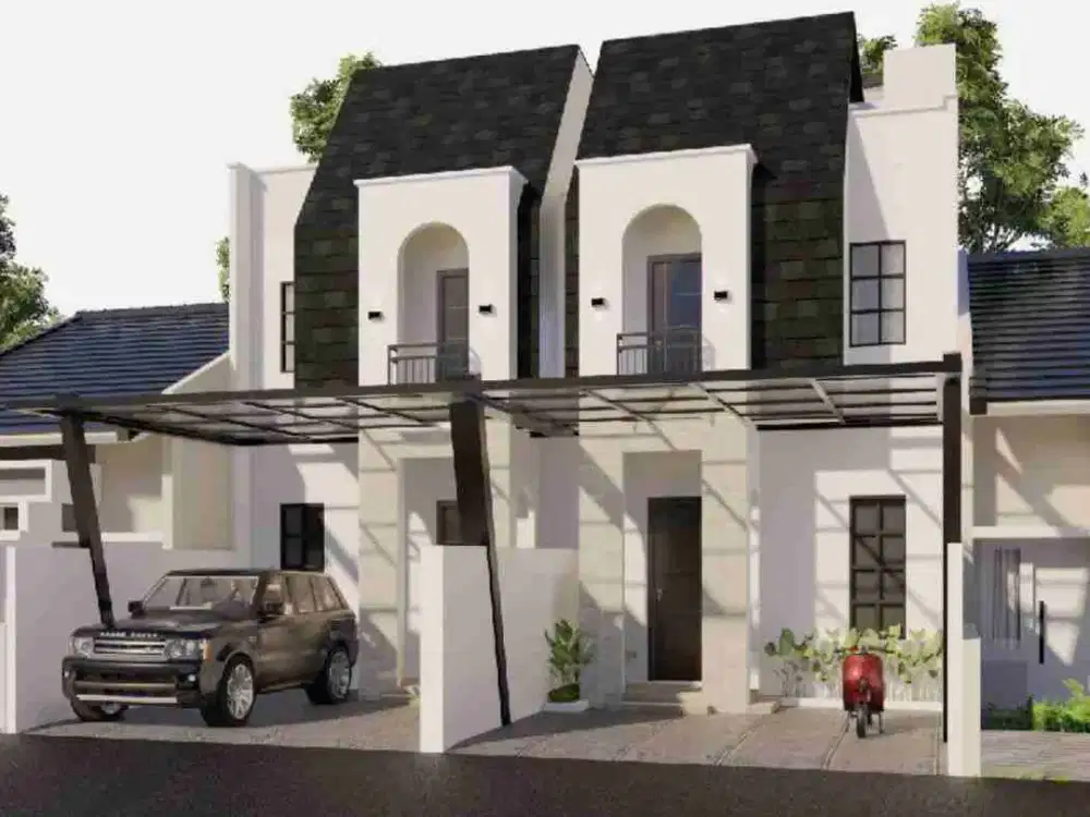 Rumah Jagakarsa 3 lantai+rooftop 4 kamar tidur/mandi bebas banjir strategis hanya 5 menit ke jalan raya M Kahfi Jagakarsa Jakarta Selatan