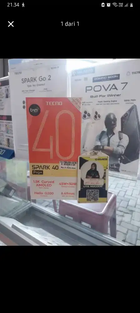 TECKO SPARK 40 PRO+ 8/256 | ATLANTIS DAHSYAT
