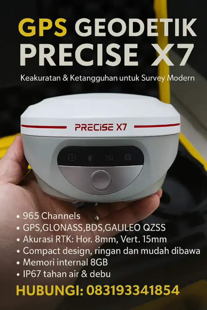 GPS Geodetik Precise X7