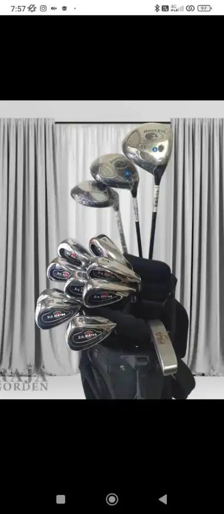 Stik golf full set lengkap callaway big bertha