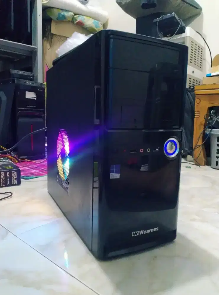 Cpu Gen4 Core i3 4130 3.4ghz ram 8gb Berkualitas olshop ok! fan RGB