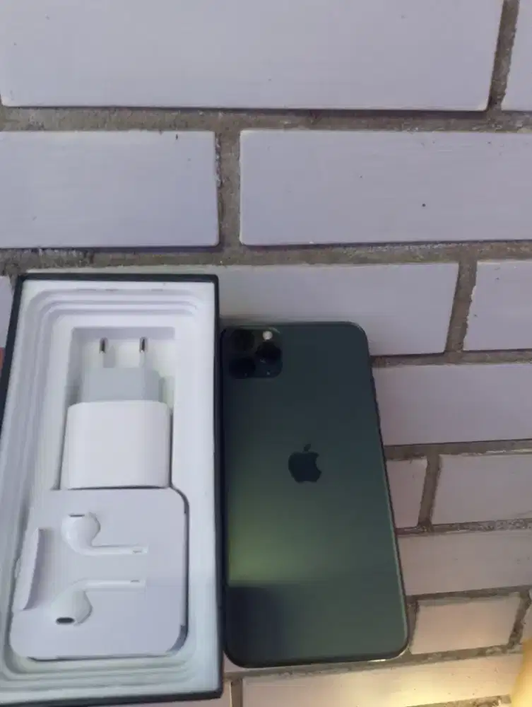 Iphone 11 pro max 256gb tetep warna green