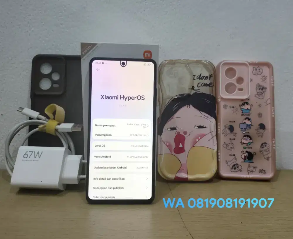 Redmi Note 12 Pro 5G Fullset Like New
