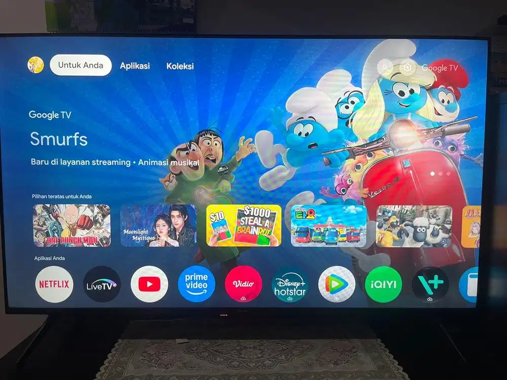 Sharp QLED 55 Inch Google TV (Dibeli 5 Oktober 2025)