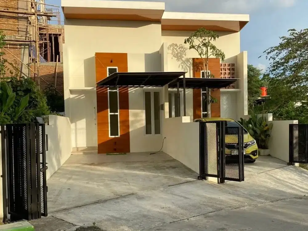RUMAH BARU MODERN MINIMALIS DEDAKT CANDI KALASAN