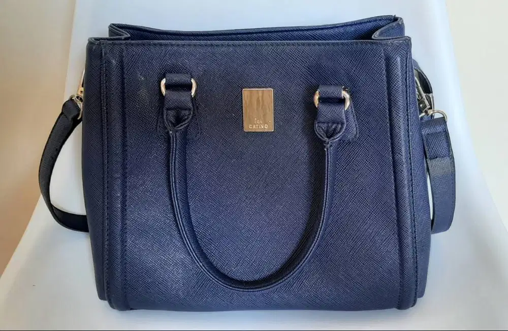 Tas Tangan Wanita Biru Les Catino Bagus